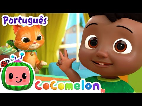 Familia dos dedos 🐱| Músicas Infantis e Desenhos Animados em Português | CoComelon!