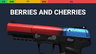 Five-SeveN Berries And Cherries Wear Preview