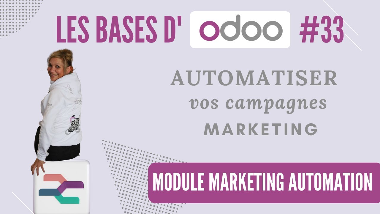 Les BASES d'Odoo V17 #33 : le module MARKETING AUTOMATION | 21.12.2023

Optimisez la gestion de vos newsletters en automatisant l'envoi grâce au module marketing automation d'Odoo V17.0.