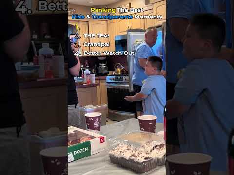Ranking The Best Kids & Grandparents Moments
