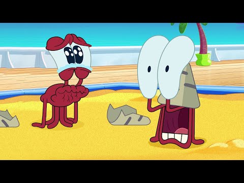 ZIG e SHARKO 🌴 Bernie busca um novo lar | Zig e Sharko Brasil | Desenho Animado em português