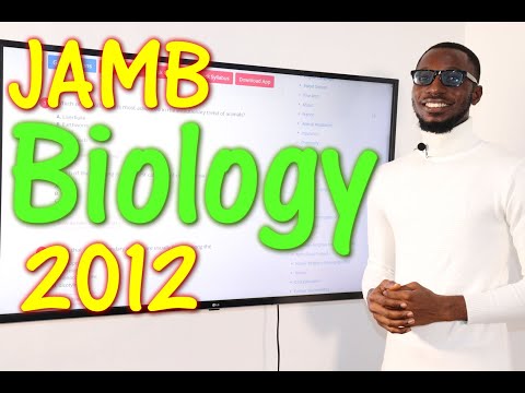 JAMB CBT Biology 2012 Past Questions 1 - 17