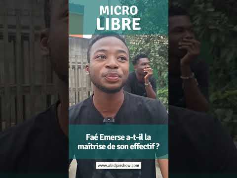 #microtrottoir Faé Emerse a-t-il la maitrise de son effectif ?