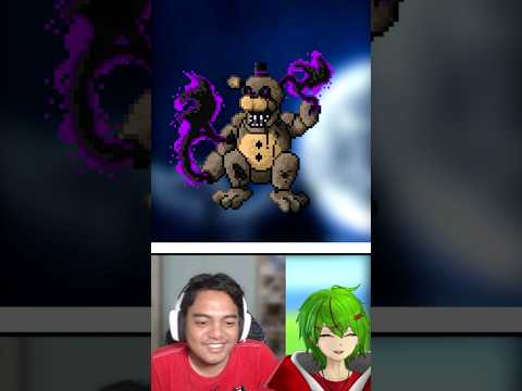 COBA TEBAK FUSION POKEMON X FNAF #shorts