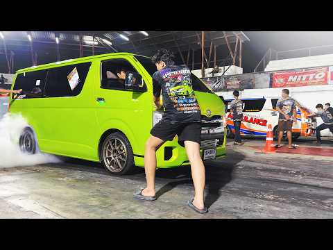 A Strange Night at Bangkok's 1/4 Mile Drag Strip...