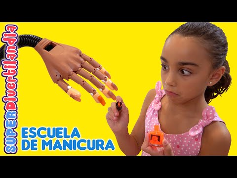 ESCUELA de MANICURA!  RACHEL STYLE! Peluquería SUPERDivertilandia Pretend Play
