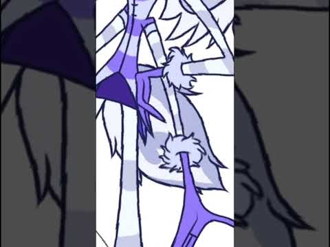 Angel dust (in heaven design) #hazbinhotel #digitalart #art #shorts