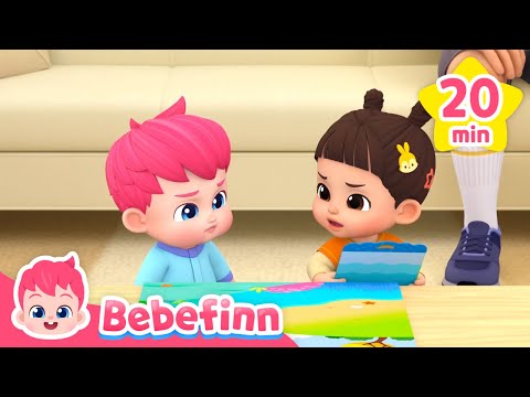 Sharing Is CaringㅣGood Manners for KidsㅣBebefinn Nursery Rhymes