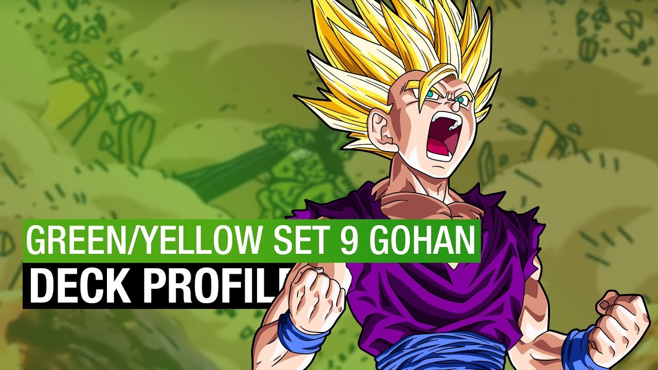 Joel's Green/Yellow Reboot Gohan Deck Profile!