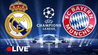 Real Madrid D Bayern De Munique🔴⚪️ AO VIVO COM IMAGENS 🔴⚪️
