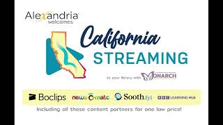 California Streaming package integration with Alexandria™