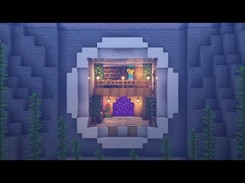 Minecraft: Underwater Mountain House Tutorial🏠