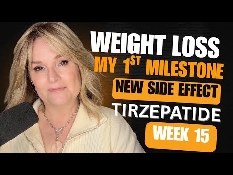 WEIGHT LOSS UPDATE:  1 WEEK BACK ON TIRZEPATIDE How Did It Go? NEW SIDE EFFECT / 2 MILESTONES!!