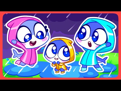 Rain, Rain Go Away! 🌧️ ☀️ Play Safe Together 🌈 Best Cartoons + Nursery Rhymes for Kids
