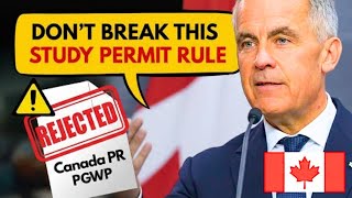 Biggest Violation Of Canada Study Permit ~ Working While Studying In Canada ~ CIC News 2025