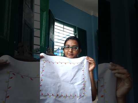 আরো একজনের স্কুলের হাতের কাজ 🪡😊 #art #clay #shorts #minivlog