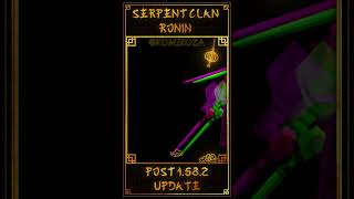 ⚔️ Serpent Ronin after Update 1.58.2 #battlerealms #shorts #gaming