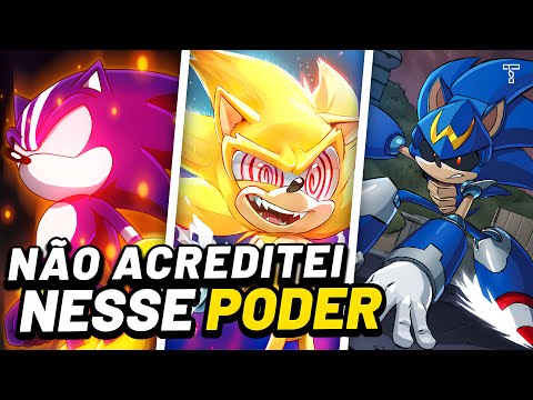 Todas as Transformações do SONIC Que Você Precisa Ver! 😱⚡