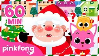 [Best of the Best] 🎄NEW Christmas Songs for Kids | Find Santa's Beard + Yes Papa | Official Pinkfong