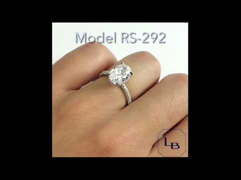 2.60 ct Oval Diamond Engagement Ring