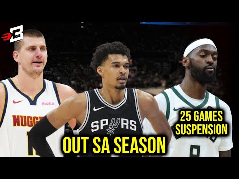 Victor Wembanyama OUT na sa Season | Nikola Jokic Gusto I-Break ang RECORD ni Westbrook