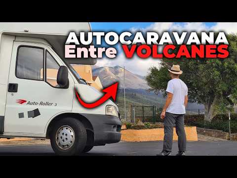 Voy al VOLCÁN de La Palma en AUTOCARAVANA y otros volcanes ✅