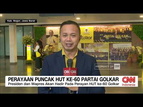 Perayaan Puncak Hut Ke-60 Partai Golkar