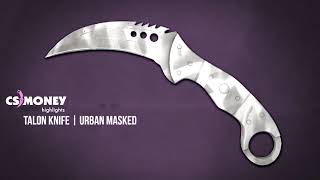 Talon Knife Urban Masked Gameplay