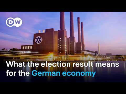 Coalition talks to focus on German economy | DW News