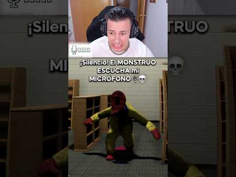 ¡Silencio! El MONSTRUO ESCUCHA mi MICROFONO 🎙💀