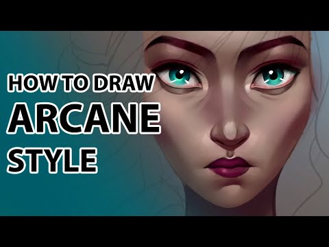 How paint in the Arcane style!