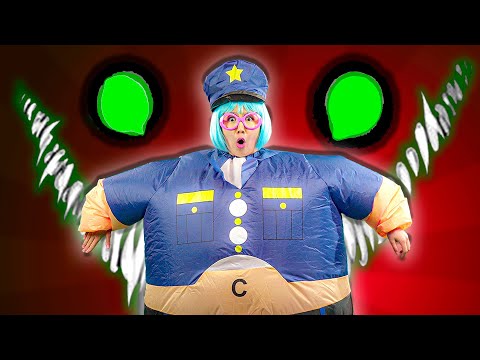 Room Of Fear | Police Officer and Labubu | Lights Kids Song