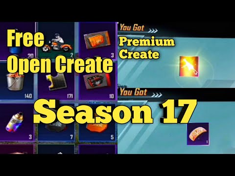 Free opening pubg create | PubG mobile premium Create opening | 2021 new season opening create