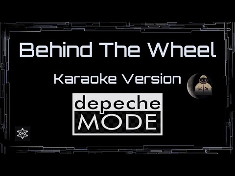 Depeche Mode • Behind The Wheel (CC) 🎤 [Karaoke] [Instrumental] [UVR]