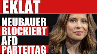 🚨 EKLAT! NEUBAUER plant Sitzblockade — Klimaaktivistin will AfD-Parteitag AUFHALTEN!🚨