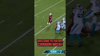 That’s a DIME from Carson Beck! #NFLPreseason | #Panthers #Cardinals
