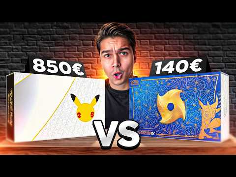 J'ouvre toutes les boites géantes Pokemon (3200€...)