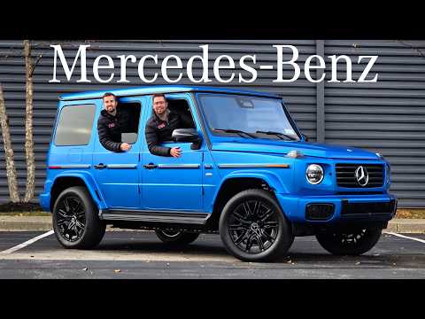 2025 Mercedes G-Wagon (G580) -- A Great Modern UPDATE to an Iconic SUV?? ($180,000)