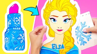 ¡Hora del cambio de imagen real! 👑✨ La rutina completa de belleza de Elsa