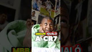 MBAPPÉ IGUALÓ ESTE INCREÍBLE RÉCORD DE CR7 CON EL REAL MADRID 🤯 #Futbol