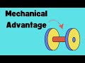 Mechanical Advantage and Wheel Axle Concepts