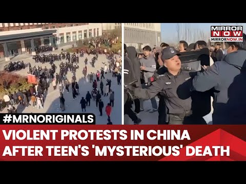 China Protest: Teen's Mysterious Death Sparks Violent Protests in China's Shaanxi Province | Watch