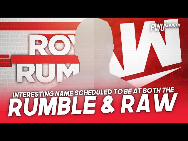 Interesting Name Scheduled To Be At The Royal Rumble & Monday's RAW