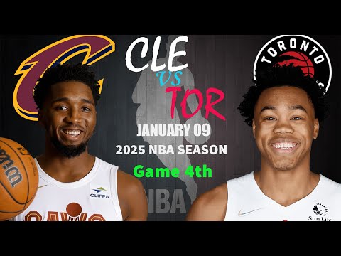 Cleveland Cavaliers vs Toronto Raptors 4th QTR Game Highlights | NBA Season Jan 9, 2025