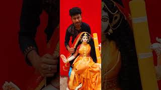 Mata Saraswati idol making video #saraswati #saraswatipuja #making