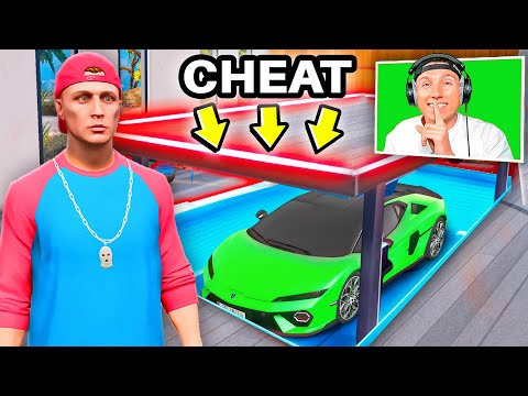 Ich CHEATE HEIMLICH mit OP VERSTECK in GTA 5!