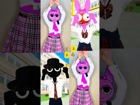 School dance and Sprunki #sprunki #sonic #spuidgame #spiderman