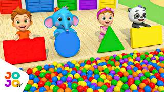 Learn Shapes for Kids with Surprise Color Balls 🥕🎨 | Fun Kids Educational Video