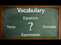Understanding Algebraic Expressions and Equations