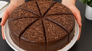 La torta al cioccolato più soffice e golosa! Facilissima e si scioglie in bocca 🤤🍫